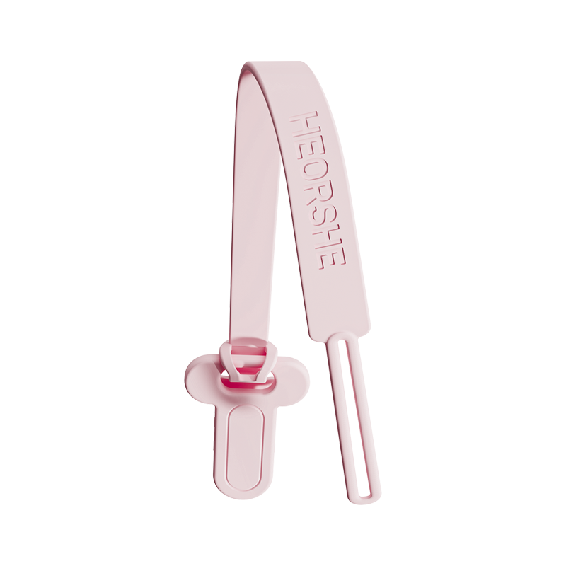 Anti-Drop Teether Chain — premium silicone clip-on chain for teethers