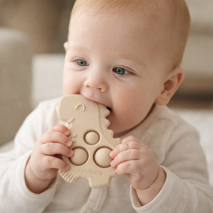 POP Dino Teether – Soothes Sore Gums, Keeps Busy Hands Calm