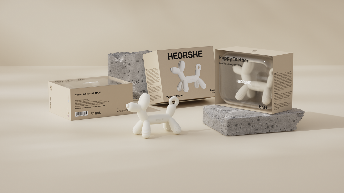 HEORSHE Puppy Teether – The Teether Parents Reach For First
